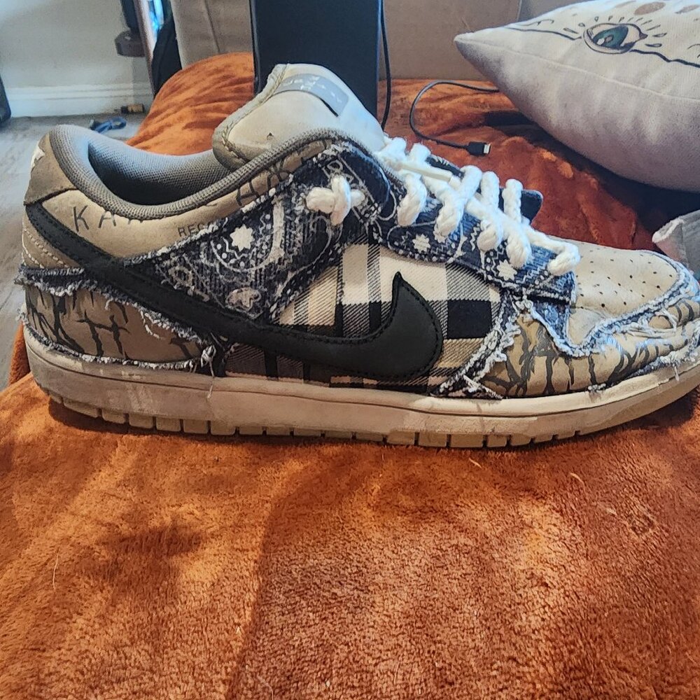 Sb dunks cactus jack travis scott size 11